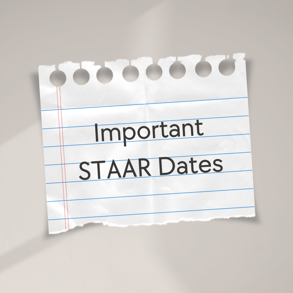 Important STAAR Dates