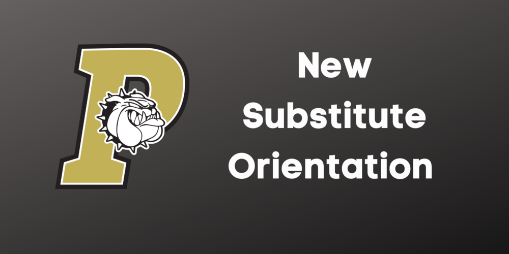 new substitute orientation