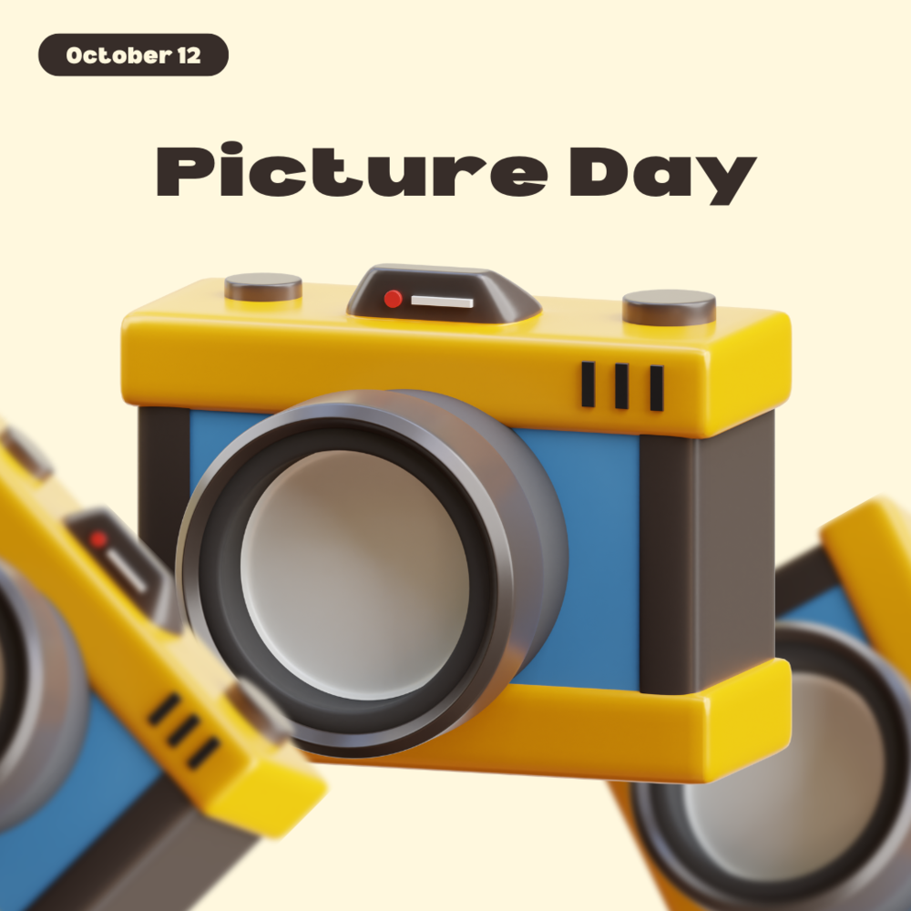 camera and october 12 picture day