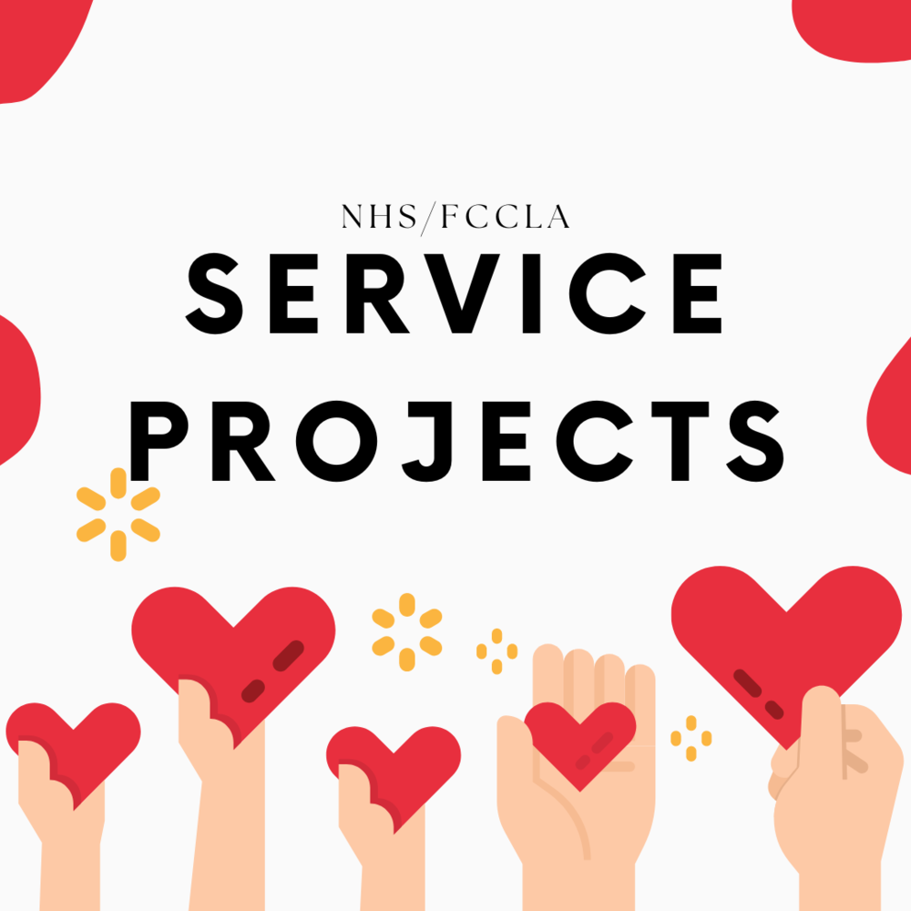 NHS/FCCLA Service Projects